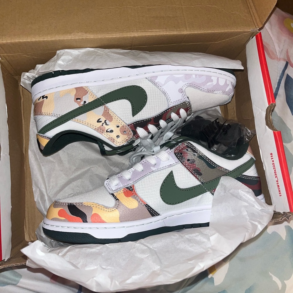 Nike SailCamo Dunks💚